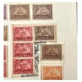 Group of 20 Vintage U.S. Internal Revenue Documentary Stamps