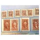 Group of 38 Vintage U.S. Internal Revenue Documentary Stamps