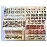 Group of Vintage Unused Stamp Blocks #2