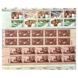 Group of Vintage Unused Stamp Blocks #2