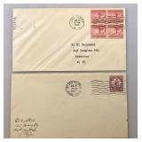 Group of Vintage Collectible Postal Covers