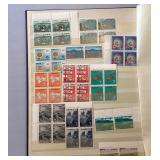 Large Group of Vintage Japanese Postage Stamps
