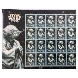Group of Star Wars Mint Sheets and Postcards