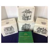 Group of 5 Dept. 56 Heritage Village Houses