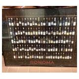 Pair of Framed Posters: Wines of the Napa Valley and Sonoma