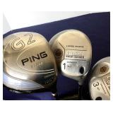 Mixed Group of Metal Woods