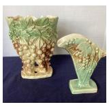 Vintage Pair of Pottery Vases #2
