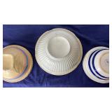 Group of 3 Vintage Stoneware Bowls