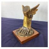 Antique Art Deco Gilded Bronze Sculpture