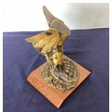 Antique Art Deco Gilded Bronze Sculpture