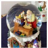 Group of 4 Snow Domes