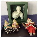 Dept. 56 Snowbaby and Vintage Christmas Ornaments
