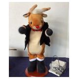 Dancing Musical Rudolph the Red Nosed Reindeer