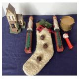 Mixed Group of Christmas Collectibles