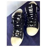 Vintage Chanel High Top Sneakers