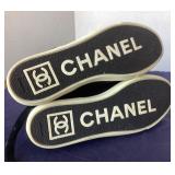 Vintage Chanel High Top Sneakers