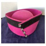 Group of 5 Vintage Felt Hats