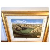 Signed and Numbered Golf Print: Lahinch Golf Club, 6th Hole "The Dell",