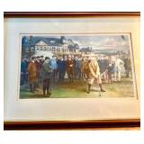 Golf Print: "The Drive"