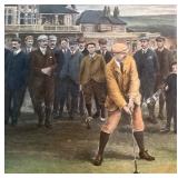 Golf Print: "The Drive"