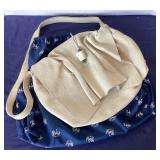 Vintage Elephant Hide Purse