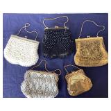 Group of Vintage Beaded Bags #1