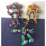 Group of 3 Transformer Figures