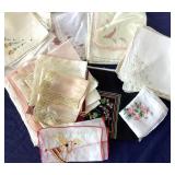 Group of Vintage Handkerchiefs