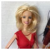 Pair of Celebrity Dolls