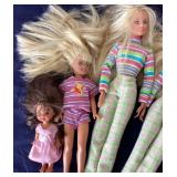 Group of Barbie Friends