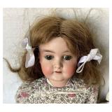 Pair of Antique German Bisque Dolls