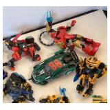 Group of 12 Transformer Action Figures