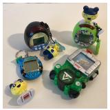 Group of Handheld Games