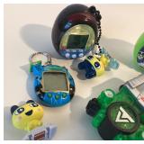 Group of Handheld Games