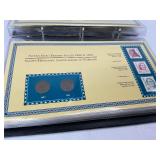 74pc Indian Head Cent and Stamp Collection