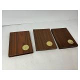 3x 1971-1973 Proof Silver Ike