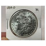 1884-O Morgan Silver Dollar