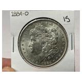 1884-O Morgan Silver Dollar