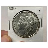 1885 Morgan Silver Dollar