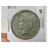 1923-S Peace Silver Dollar