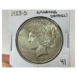 1923-S Peace Silver Dollar