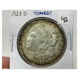 1921-D Morgan Silver Dollar
