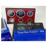 5x Proof Sets from 1968-1975