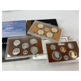 4x Proof Set Run from 2010-2013