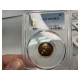 Complete 16pc Graded Set of Modern Era (1936-1958) Proof Wheat Cents!!