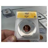 Complete 16pc Graded Set of Modern Era (1936-1958) Proof Wheat Cents!!