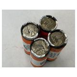 4x Lot of BU Mint-Wrapped Statehood Quarters P&D