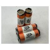 4x Lot of BU Mint-Wrapped Statehood Quarters P&D