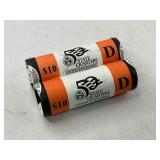 2x Lot of BU Mint-Wrapped Statehood Quarters P&D