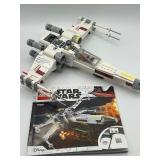 Complete LEGO Star Wars Set with X-Wing, TIE Fighter, and Speeder